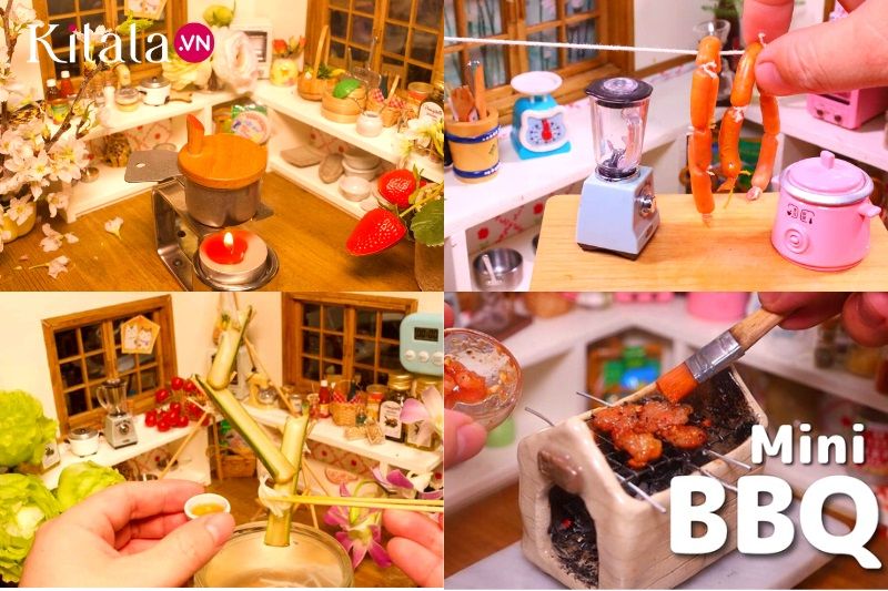 dụng cụ nấu ăn siêu tí hon dụng cụ nấu ăn siêu tí hon